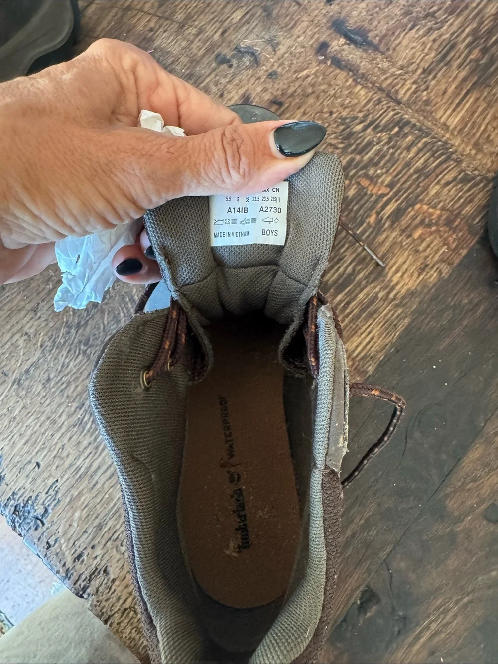 Timberland Brown Boy’s Outdoor Hiking Boots